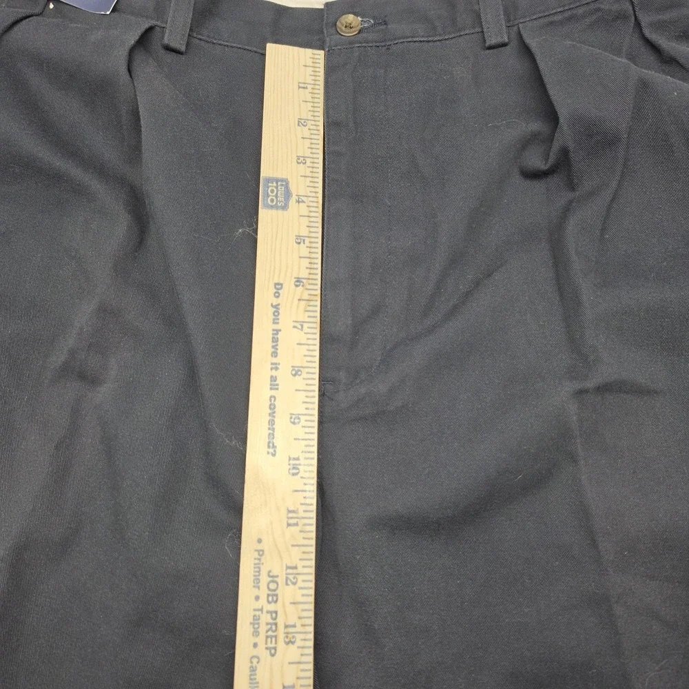 Polo Ralph Lauren Andrew Pant Mens 38x30 NWT Blue Pleated Chino 100% Cotton